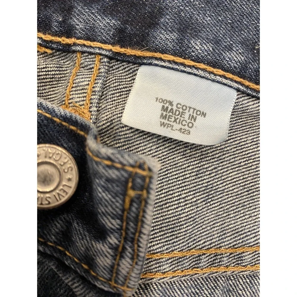 Levi's 501 Jeans Men's 33x32 (34x33) Button Fly Classic Fit Straight Blue